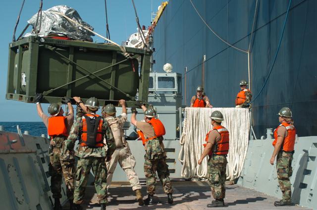 Unloading Cargo