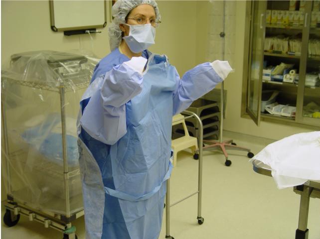 How to Put on Sterile Gloves And Gown 