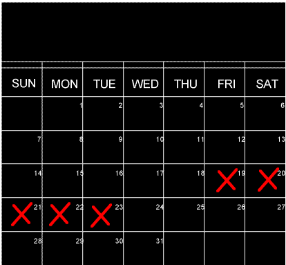 Menstrual Calendar