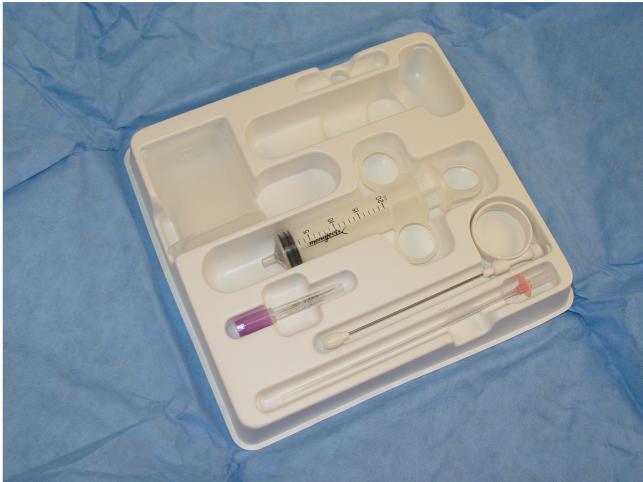 Pre-packaged Pudendal Block and Paracervical Block Set