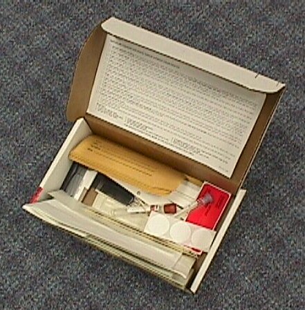 Prepackaged Sexual Assault Kit