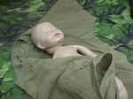 Field expedient newborn drying
