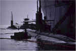 Attack subs with tender