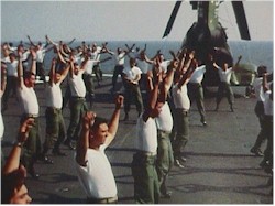 PT on the flight deck