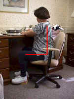 proper sitting posture