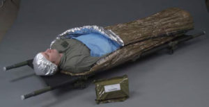 1.4 Hypothermia Prevention 4 Figure 1-5. Casualty in protective wrap.